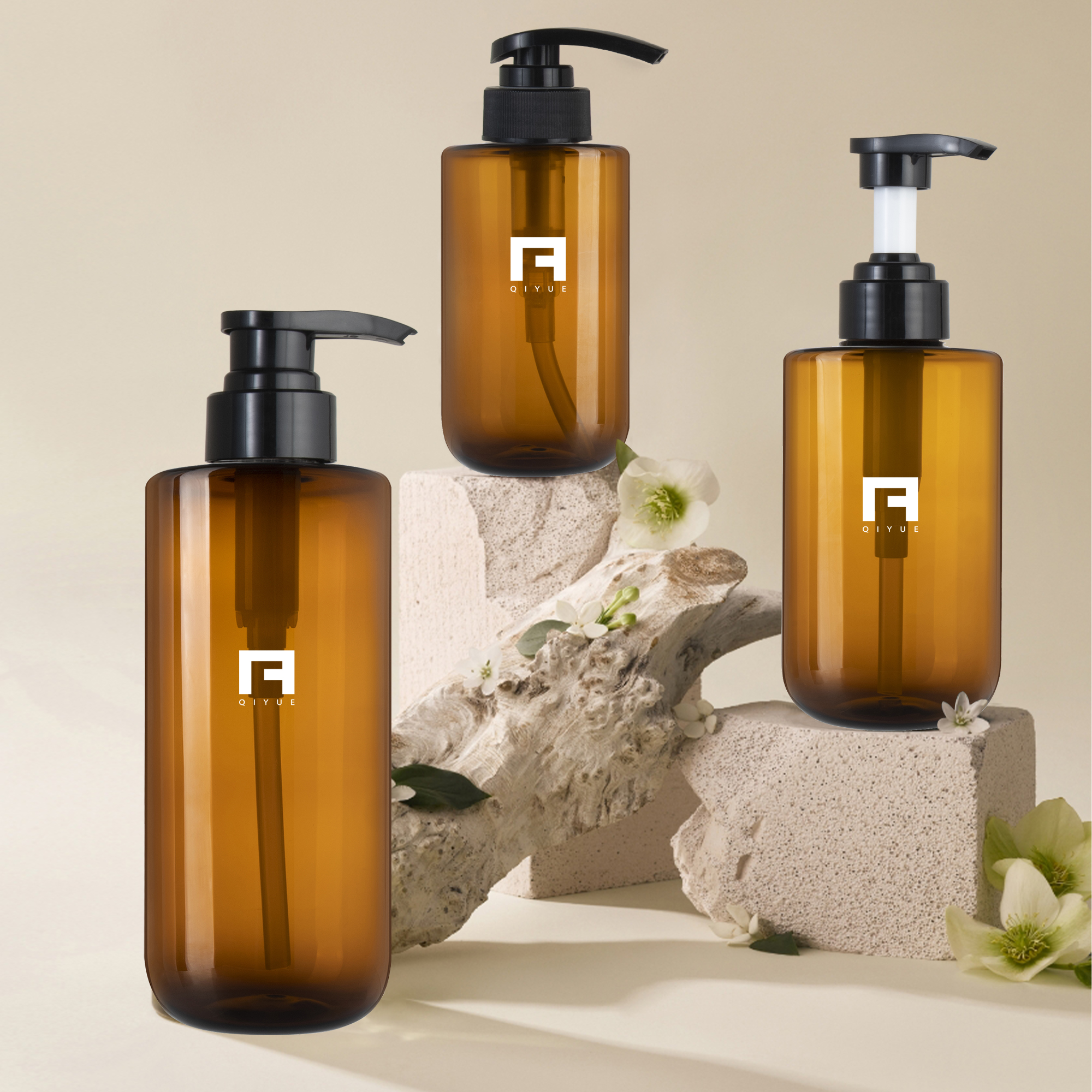 cosmetic shampoo bottles set packaging 300ml 400ml…