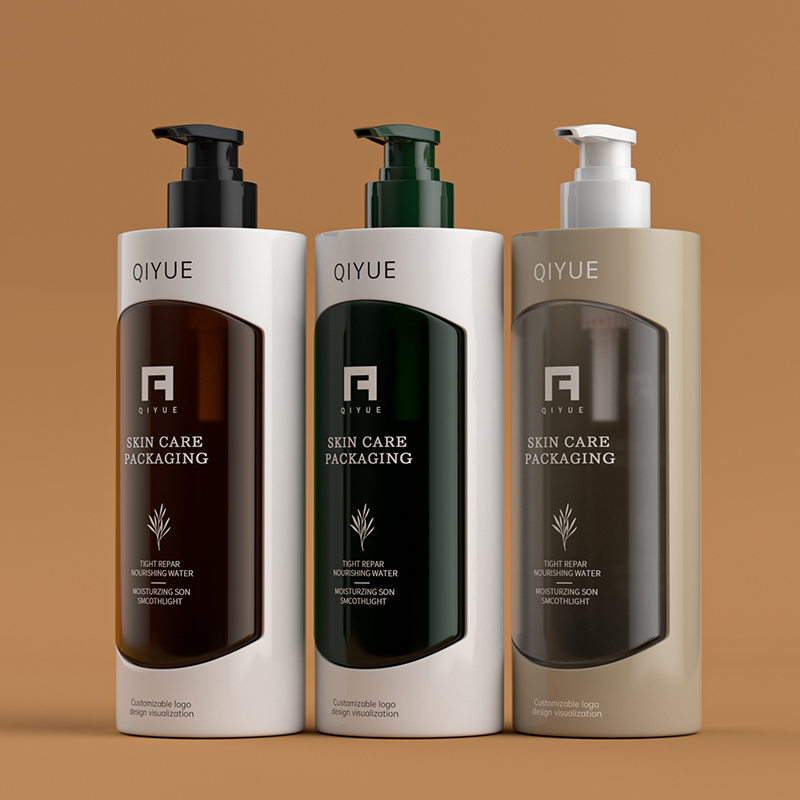 500ml/750ml pet shampoo bottle N423