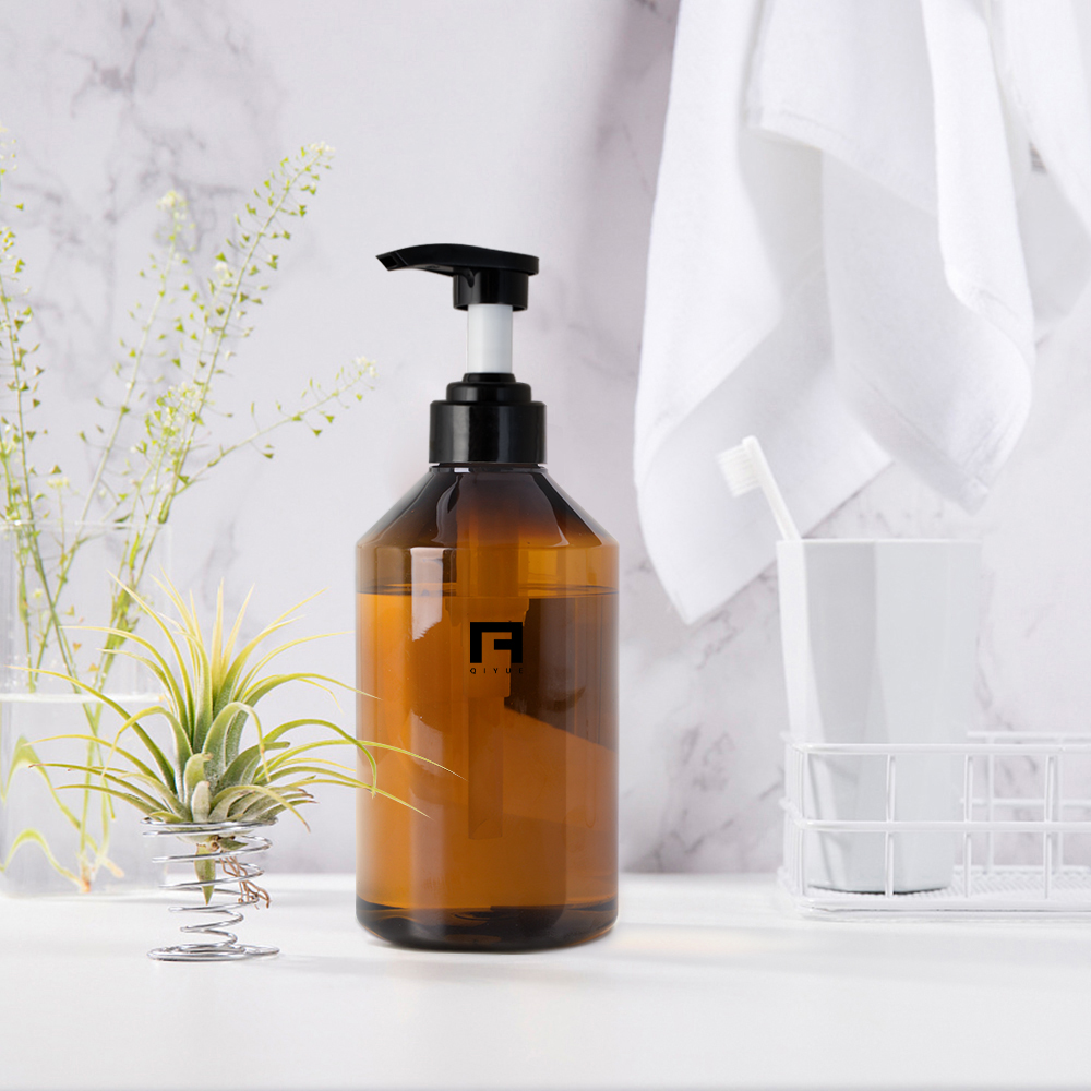 Light-absorbing bottle essential oil squeeze bottle pump head bottle skincare bottle factory