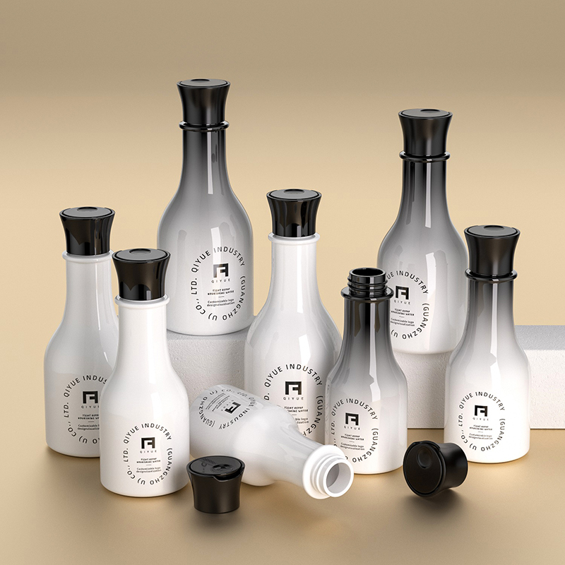 Wine bottle type skin care lotion squeeze bottle factory can be customized