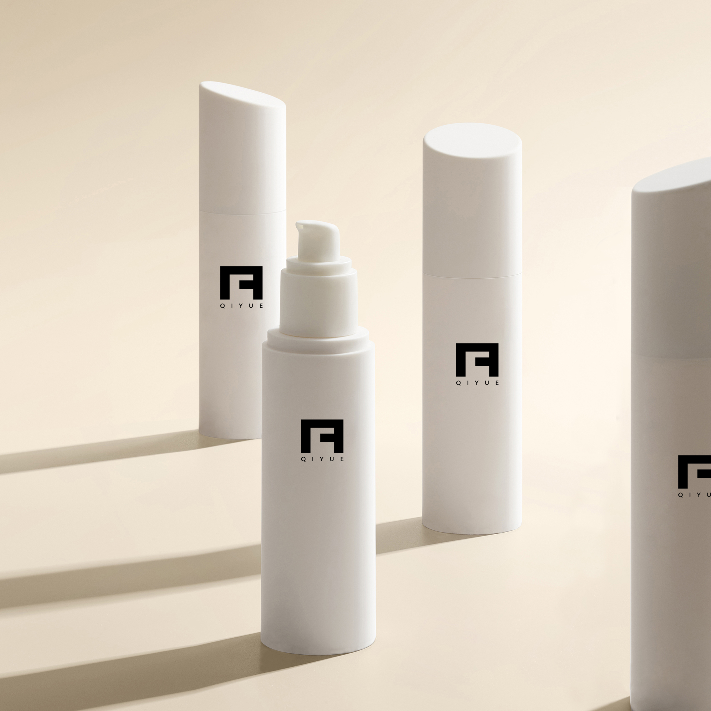Fine pump head gradient color bottle daily chemical packaging factory can be customized color printing