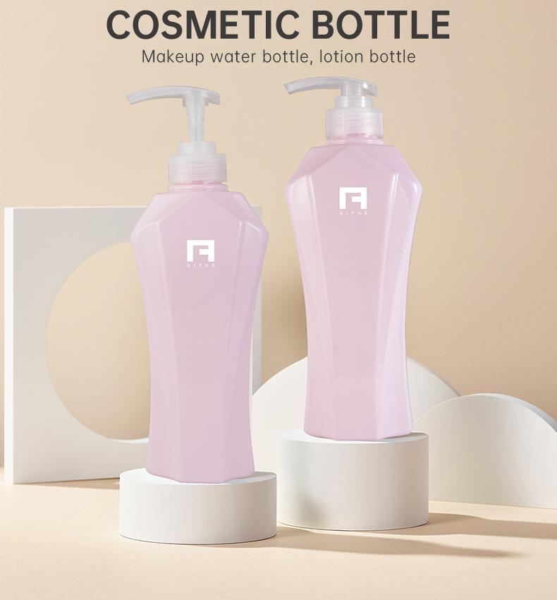 Shampoo body wash plastic bottle large capacity shampoo squeeze bottle customized